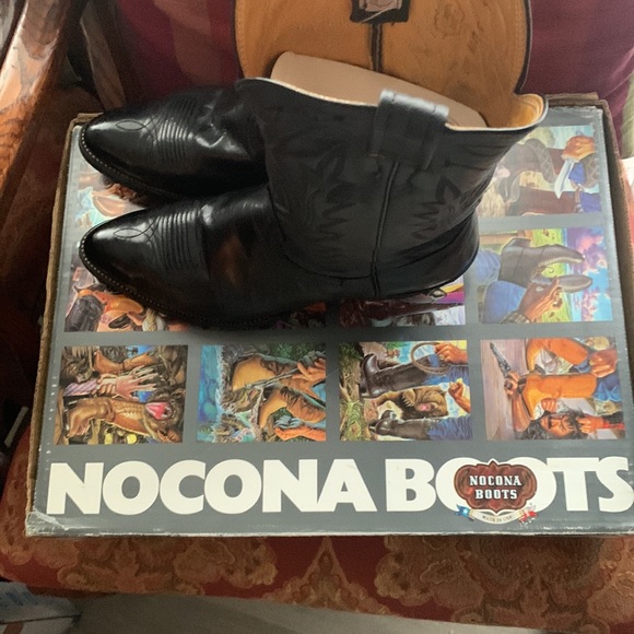 Nacona leather cowboy boots main image 5